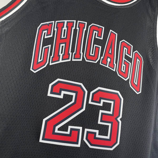 Regata Infantil NBA Chicago Bulls Michael Jordan - Preta