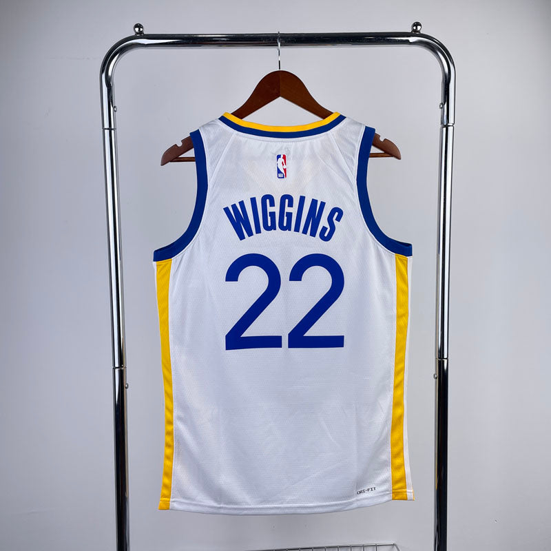 Regata NBA Golden State Warriors Association Edition 23/24 Andrew Wiggins Branca