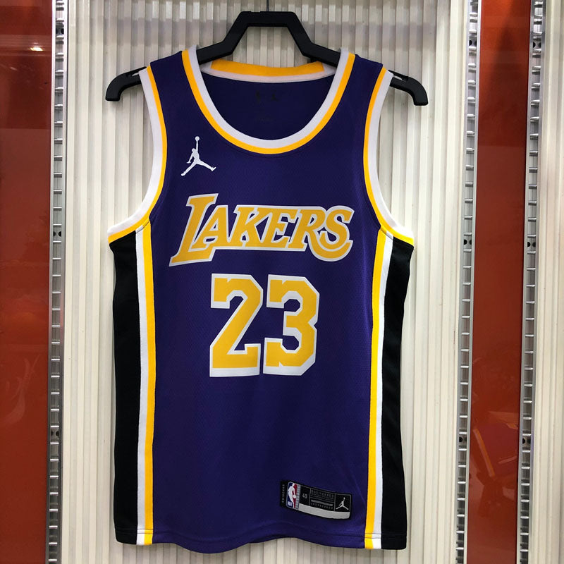 Regata NBA Los Angeles Lakers Statement 20/21 LeBron James 23 - Roxa