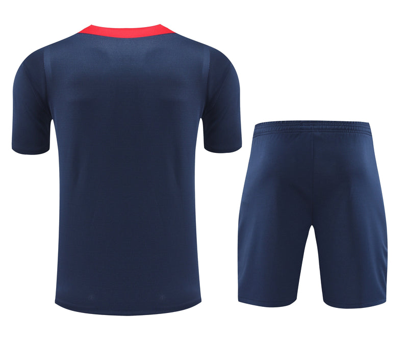 Kit Treino PSG 24/25 - Azul Escuro