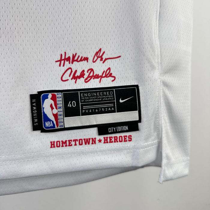 Regata NBA Houston Rockets City Edition 23/24 Jalen Green - Branca