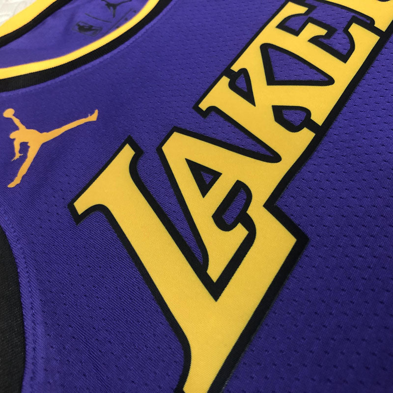 Regata NBA Los Angeles Lakers Statement 22/23 LeBron James 23 - Roxa