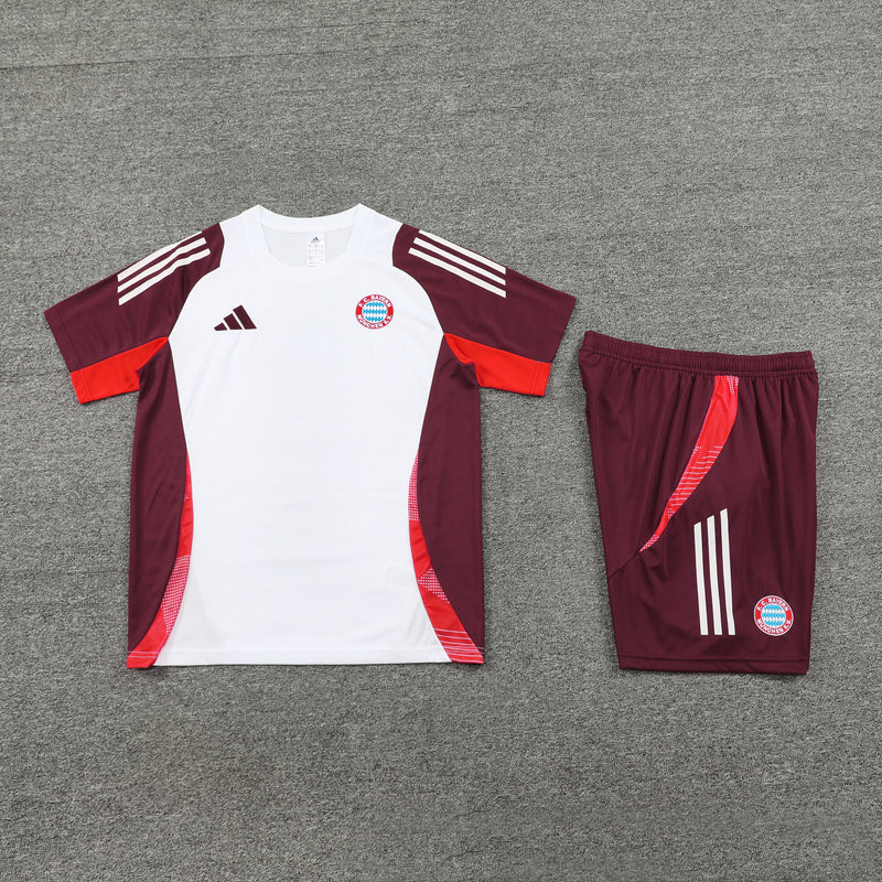 Kit Bayern de Munique 2024/25 - Branco