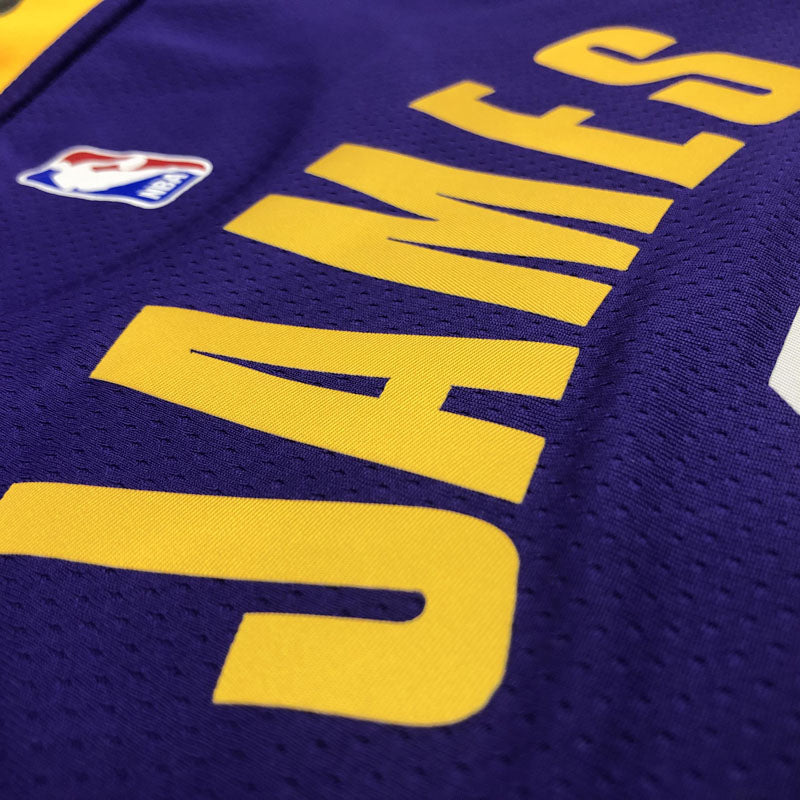 Regata NBA Los Angeles Lakers Statement 20/21 LeBron James 6 - Roxa