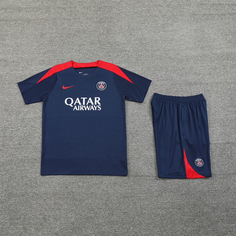 Kit Treino PSG 24/25 - Azul Escuro