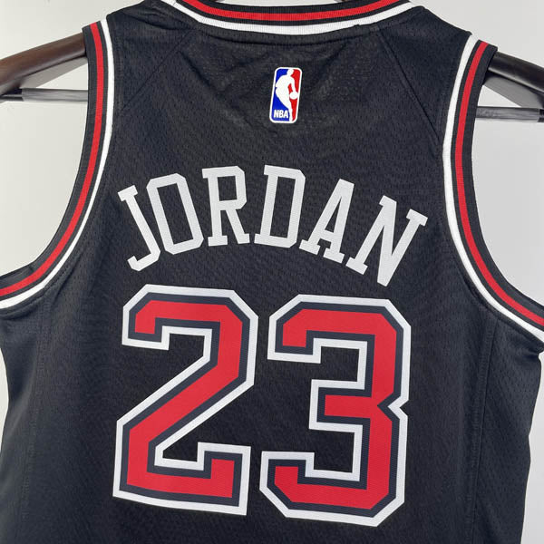 Regata Infantil NBA Chicago Bulls Michael Jordan - Preta