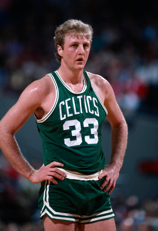 Regata NBA Boston Celtics Icon Edition Larry Bird - Verde