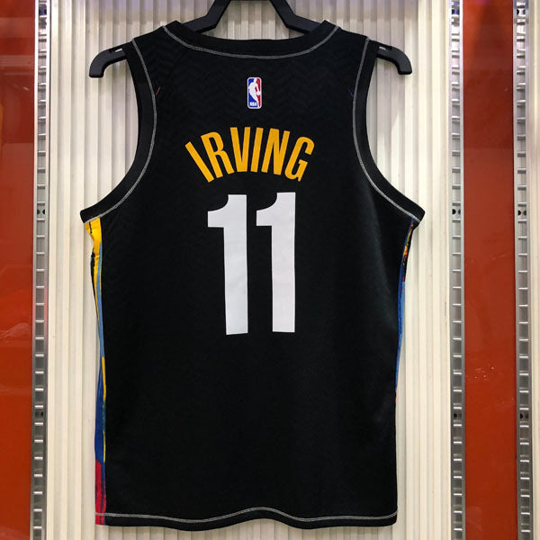 Regata NBA Brooklyn Nets City Edition 20/21 Kyrie Irving - Preta