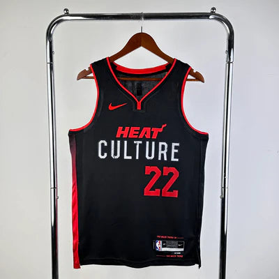 Regata NBA Miami Heat City Edition 23/24 Jimmy Butler - Preta