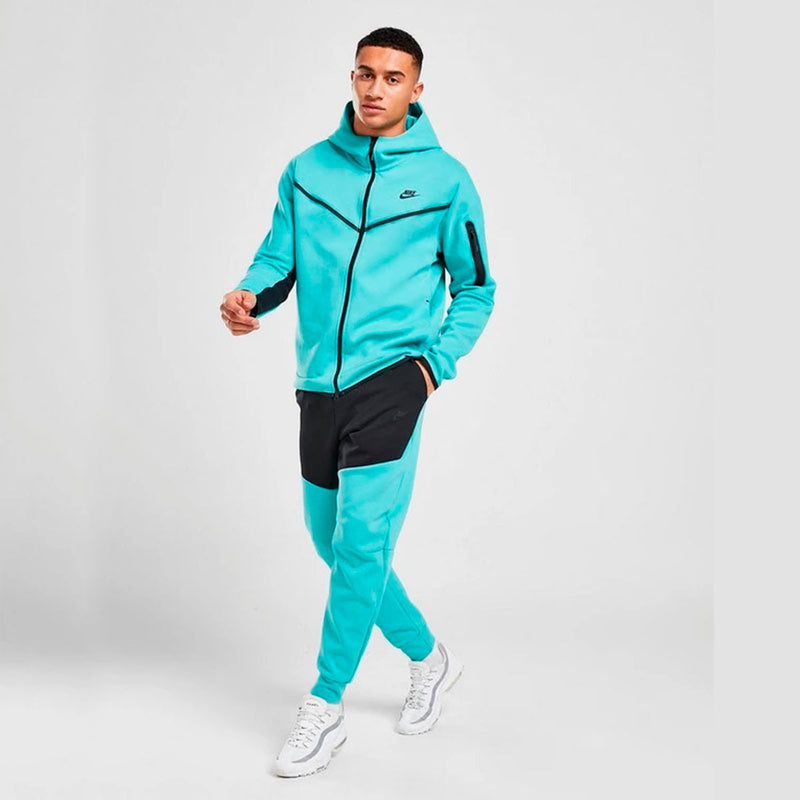 Conjunto Nike Tech Fleece Turquoise