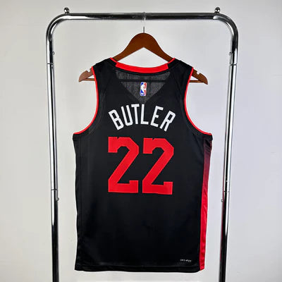 Regata NBA Miami Heat City Edition 23/24 Jimmy Butler - Preta