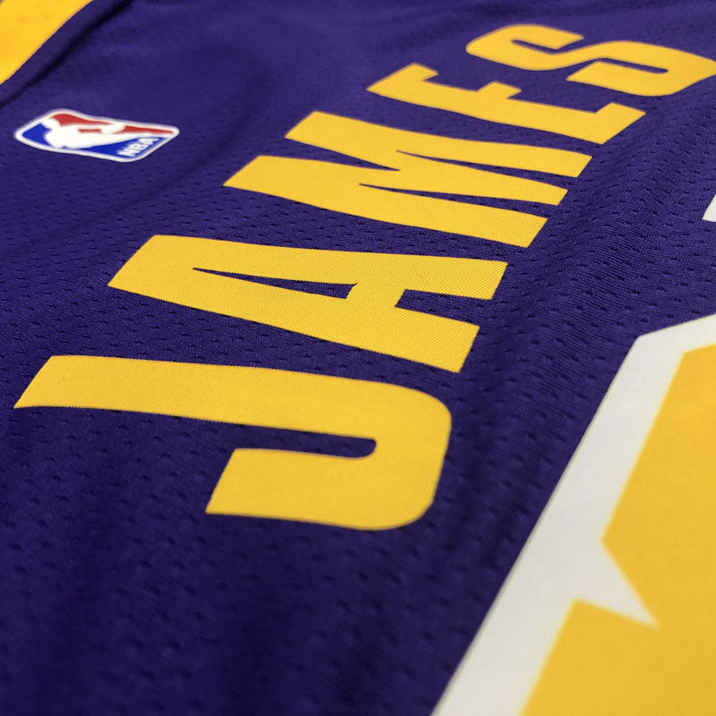 Regata NBA Los Angeles Lakers Statement 20/21 LeBron James 23 - Roxa