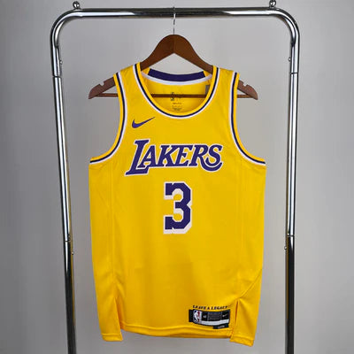 Regata NBA Los Angeles Lakers Icon Edition 23/24 Anthony Davis - Amarela