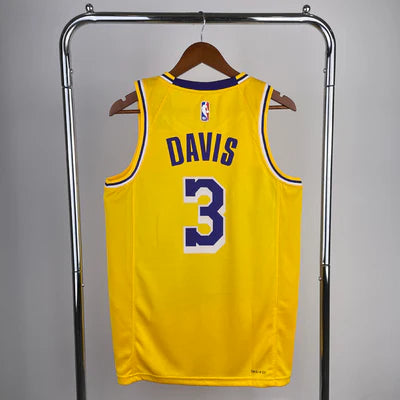 Regata NBA Los Angeles Lakers Icon Edition 23/24 Anthony Davis - Amarela