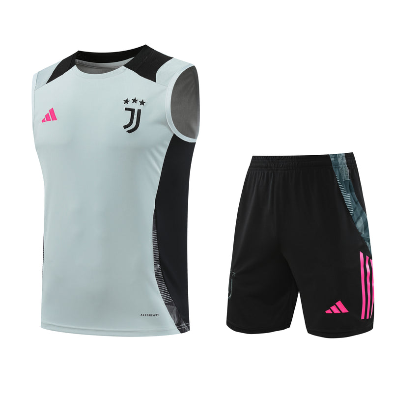 Kit Regata Juventus 24/25 - Cinza/Rosa