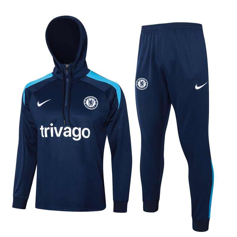 Conjunto Chelsea 2024/25 - Capuz