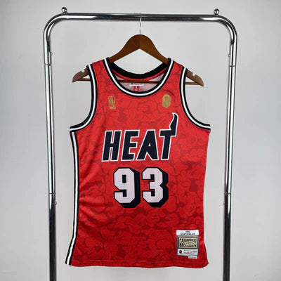 Regata NBA BAPE x Miami Heat Mitchell & Ness - Vermelha