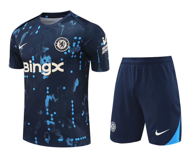 Kit Treino Chelsea 24/25 - Azul Escuro II