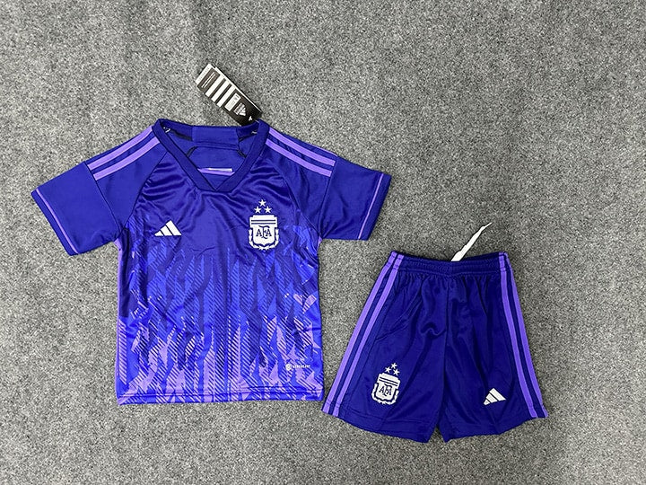 Conjunto Infantil Argentina 2022 Away