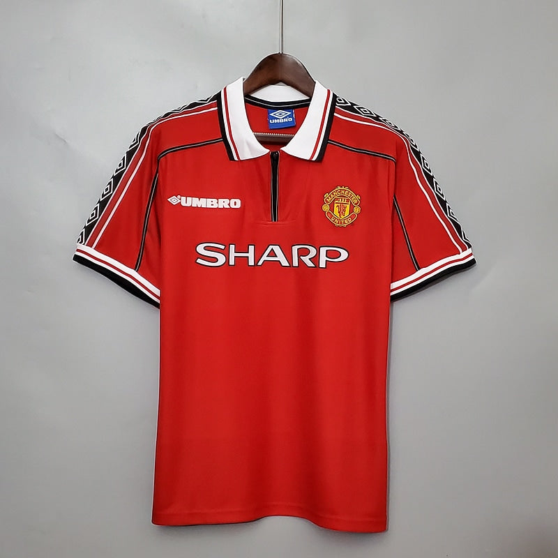 Camisa Retrô Manchester United 1998 Home