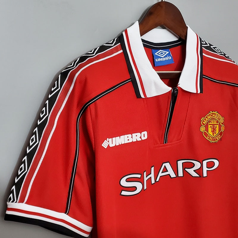 Camisa Retrô Manchester United 1998 Home