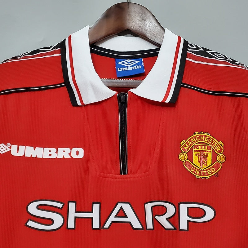 Camisa Retrô Manchester United 1998 Home