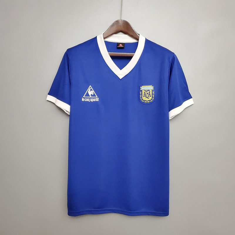 Camisa Retrô Argentina 1986 Away