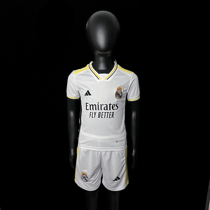 Conjunto Infantil Real Madrid 2023/24 Home