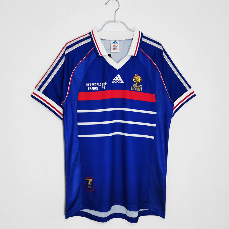 Camisa Retrô França 1998 Home