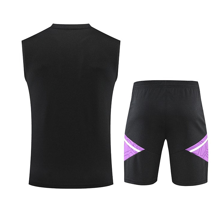 KIT REGATA REAL MADRID 2023 - PRETO/ROXO