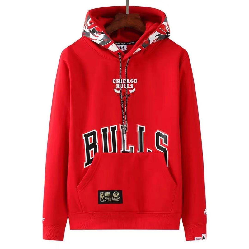 Moletom Chicago Bulls NBA x A Bathing Ape (BAPE) - Vermelho