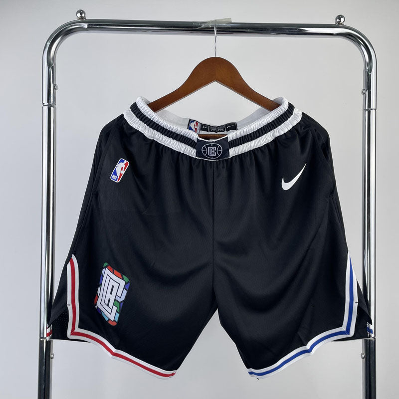 Short NBA Los Angeles Clippers City Edition 22/23 - Preto