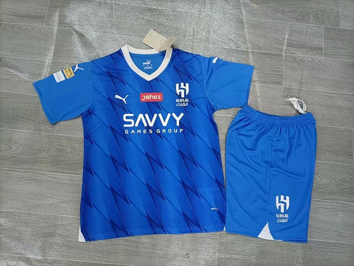 Conjunto Infantil Al Hilal 2023/24 Home