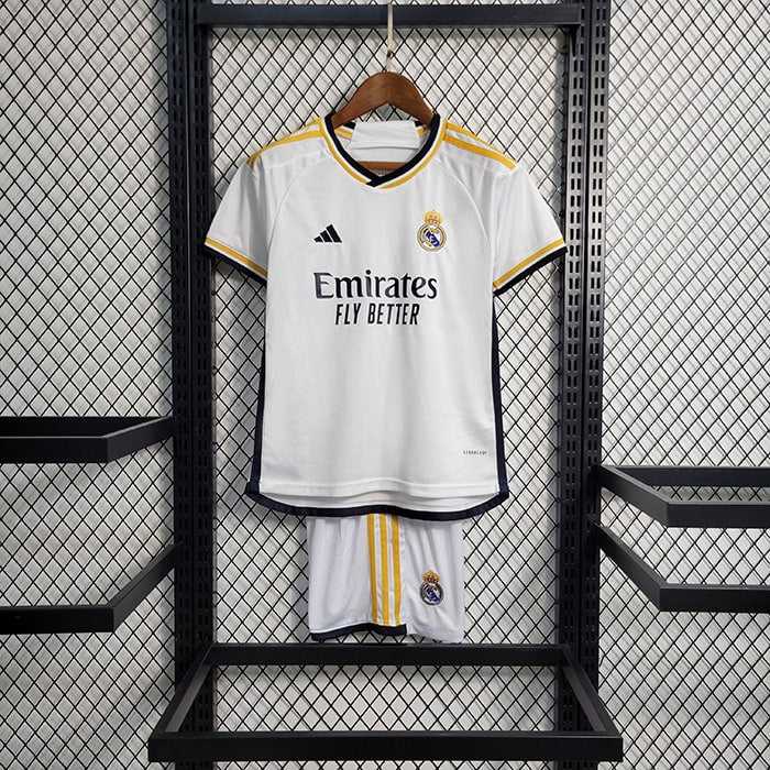 Conjunto Infantil Real Madrid 2023/24 Home