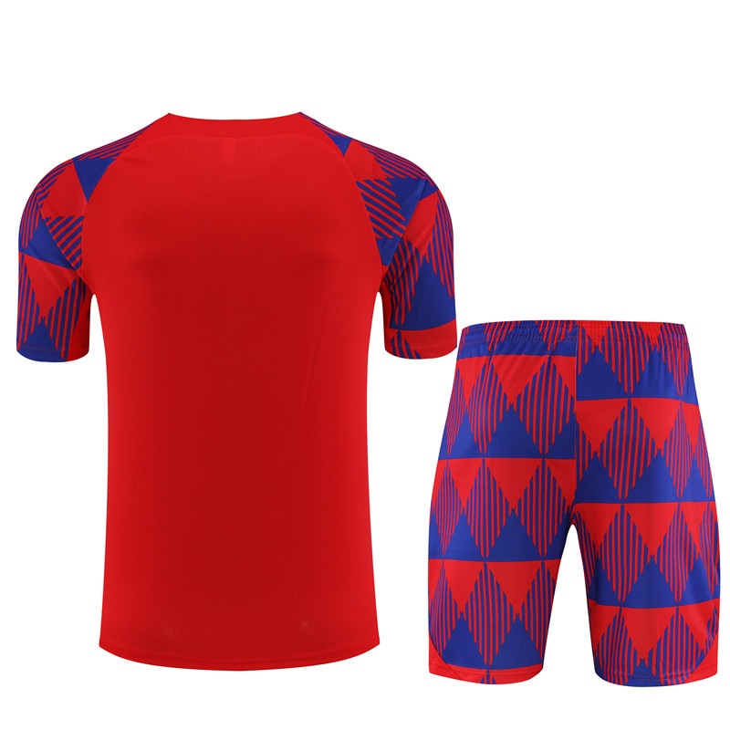 Kit Treino Barcelona 23/24 - Vermelho