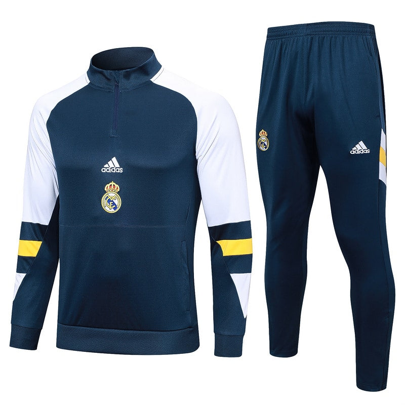 Conjunto Treino Real Madrid 23/24 - Azul Marinho