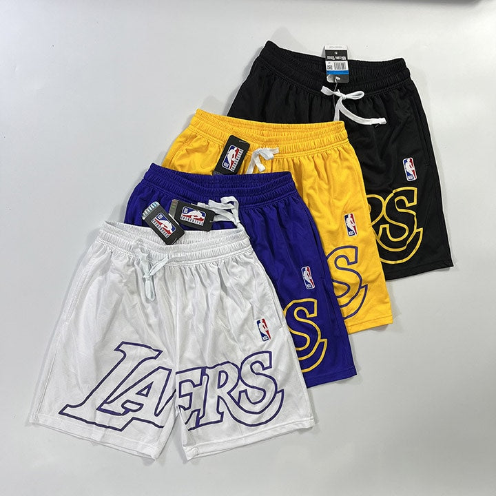 (PROMOÇÃO) 4 Shorts Lakers NBA + Frete grátis