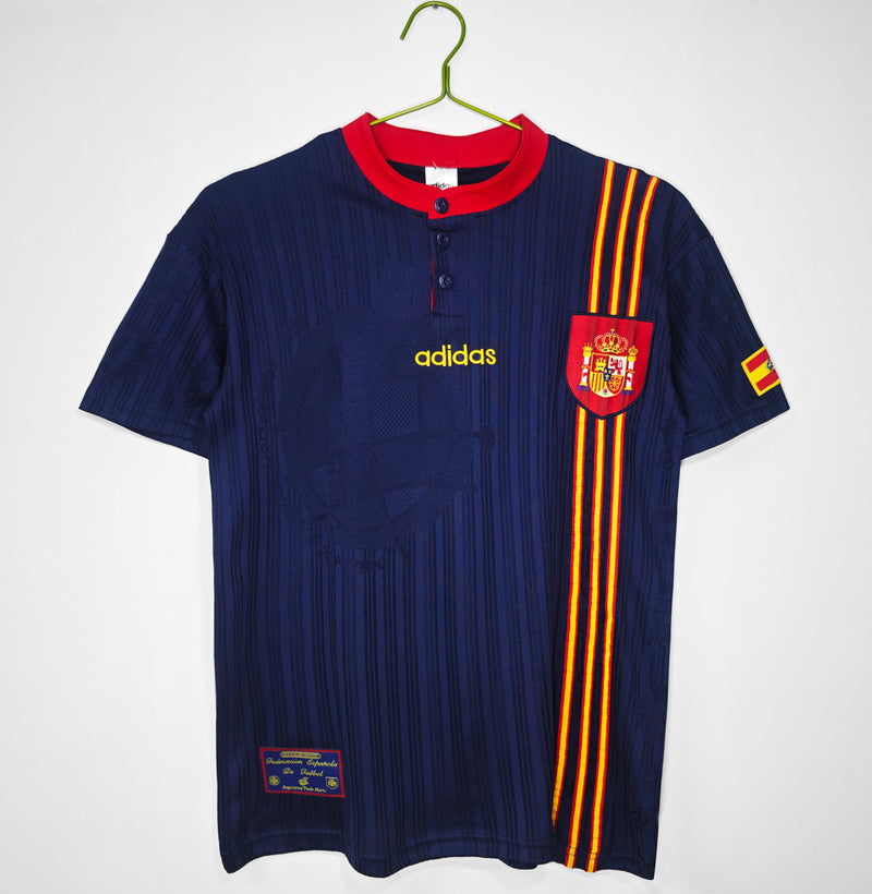 Camisa Retrô Espanha 1996 Away