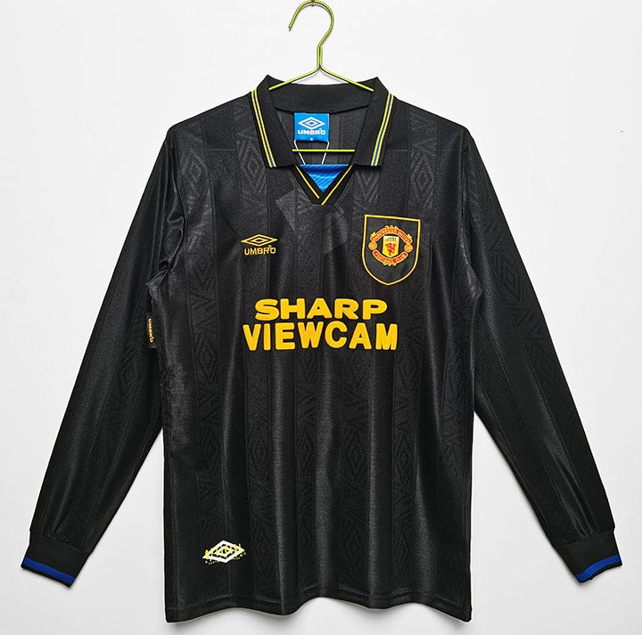 Camisa Retrô Manchester United 93/94 Manga longa