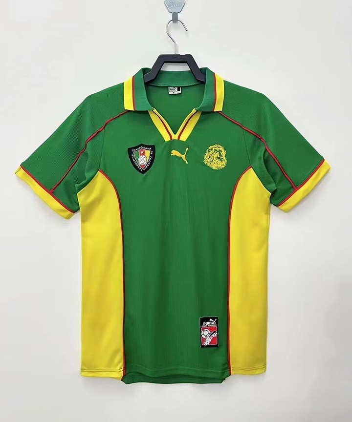 Camisa Retrô Camarões 1998 Away