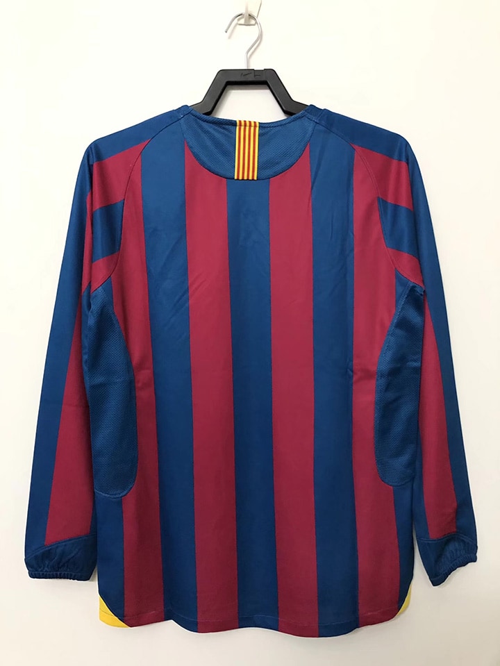 Camisa Retrô Barcelona 2005/06 Manga longa