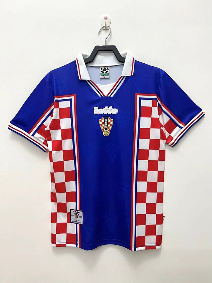 Camisa Retrô Croácia 1998 Away