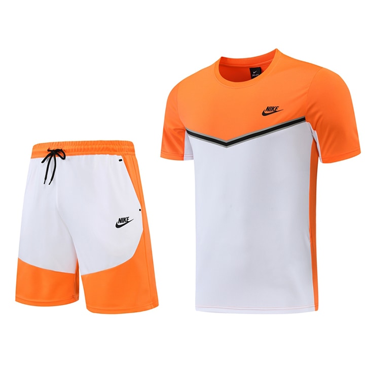 Kit Nike - Laranja/Branco