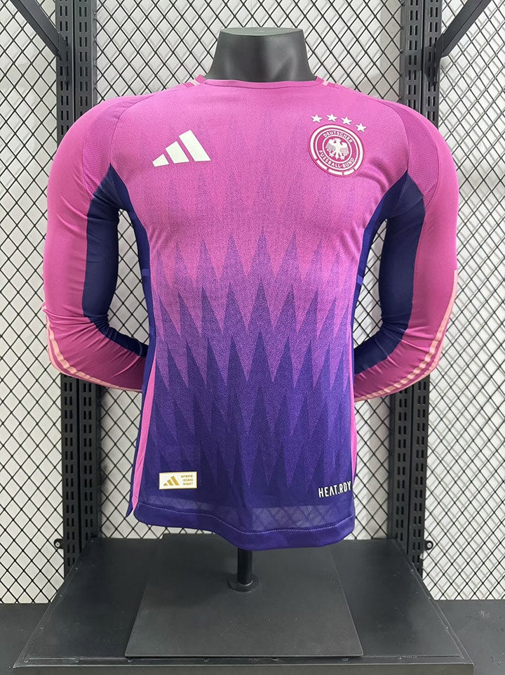 Camisa Alemanha 24/25 Away Versão Jogador - Manga Longa