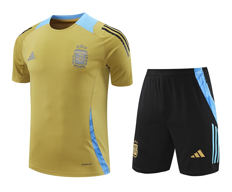 Kit Treino Argentina 24/25 - Dourado