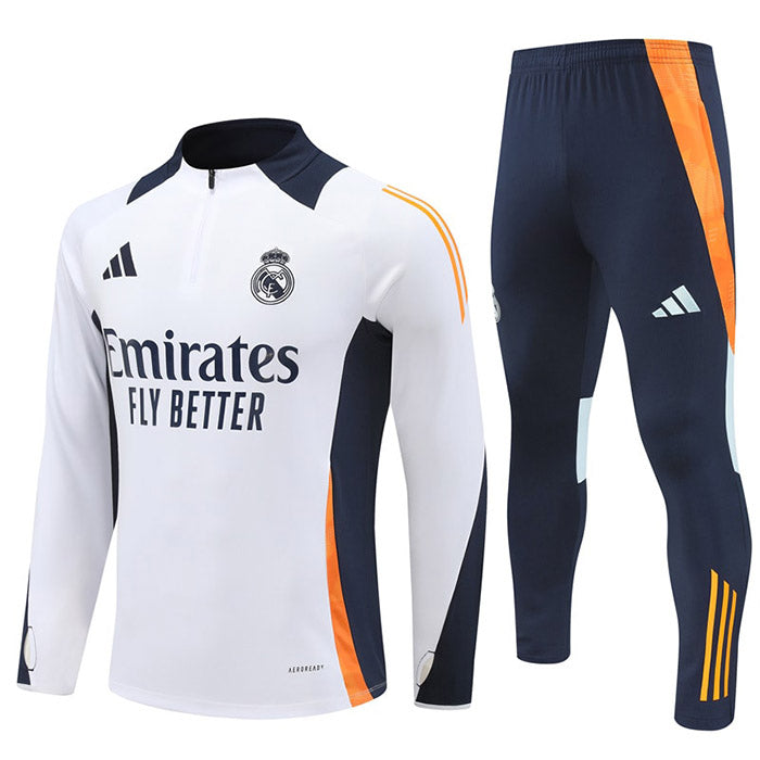 Conjunto Treino Real Madrid 24/25 - Branco