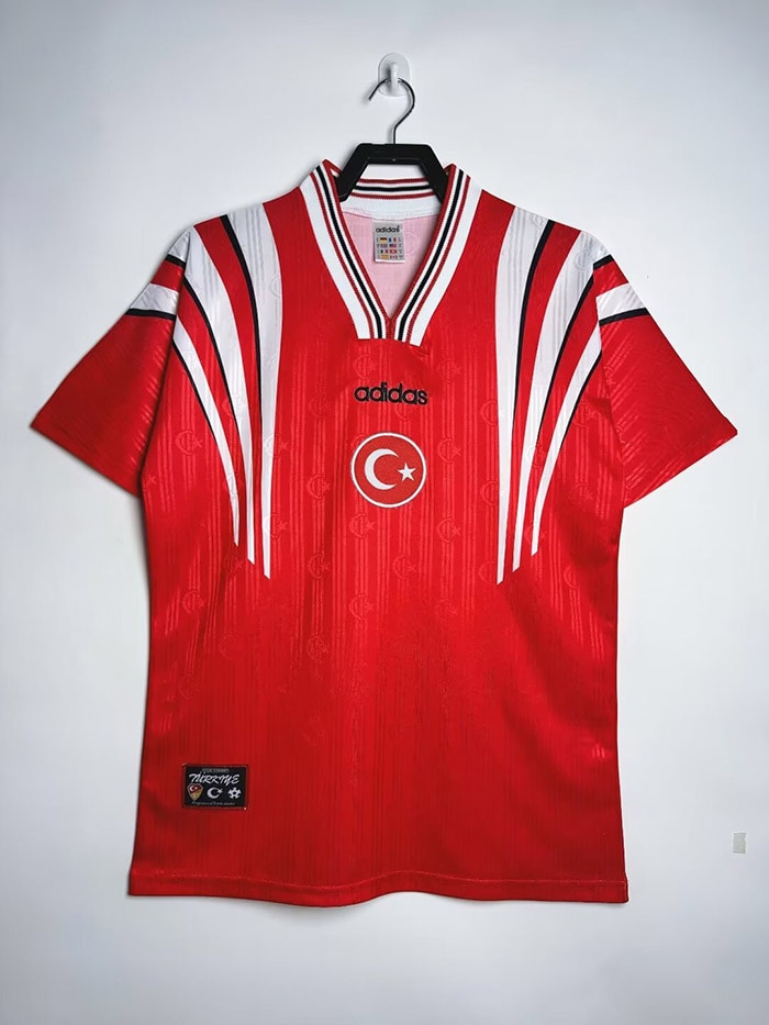 Camisa Retrô Turquia 1996 Home