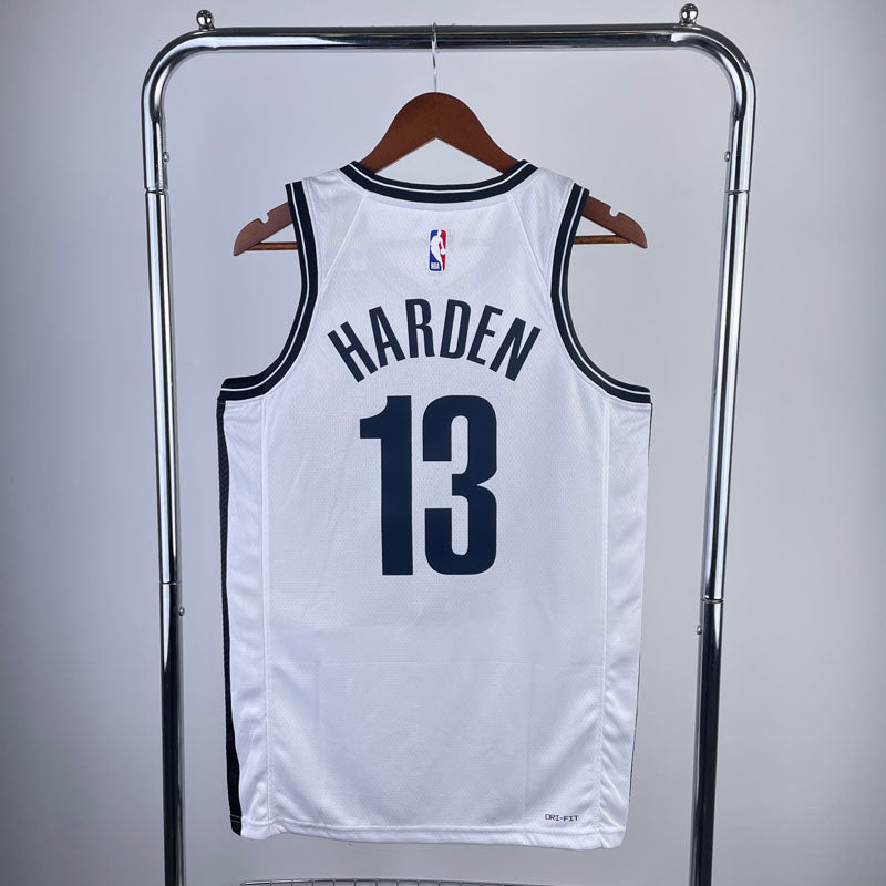 Regata NBA Brooklyn Nets Association Edition James Harden - Branca