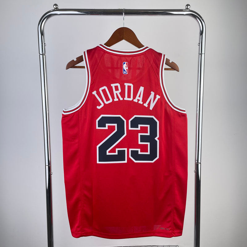 Regata NBA Chicago Bulls Icon Edition Michael Jordan - Vermelha