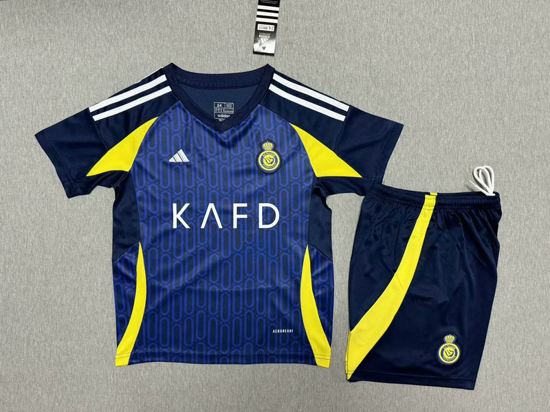 Conjunto Infantil Al Nassr 2024/25 Away